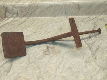 Vintage Cast Iron Heavy Duty Buggy or Wagon Step Main Image Vintage Cast Iron Heavy Duty Buggy or Wagon Step Main Image