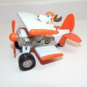 Vintage 1972 Buddy L Super Dog Flying Machine Plane #5128-Orange/White-in box. Alternate View 1