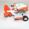 Vintage 1972 Buddy L Super Dog Flying Machine Plane #5128-Orange/White-in box. Alternate View 4