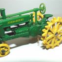 Vintage Ertl John Deere Tractor Lot 1/43 Scale 7 tractors/1 implement-fair Alternate View 5