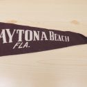 Vintage Daytona Beach Fla. Felt Pennant Flags w/Woman in Swimsuit Graphic Alternate View 2