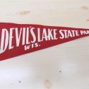 Vintage Devil's Lake State Park Felt Pennant Flag Alternate View 3