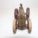 Vintage Tractor-cast Iron Gray/Red Ford/Fordson w/ farmer-Arcade?-fair shape Alternate View 3