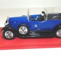 Vintage Solido Toys #1541929 Fiat 525N Touring Car-Diecast-Blue/Black-1:43 Alternate View 3