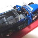 Vintage Solido Toys #1541929 Fiat 525N Touring Car-Diecast-Blue/Black-1:43 Alternate View 7