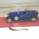 Vintage Solido Toys #1541929 Fiat 525N Touring Car-Diecast-Blue/Black-1:43 Alternate View 9