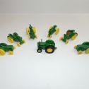 Vintage 7 John Deere Historical Tractors Ertl diecast toy lot 1/64--good Main Image
