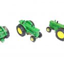 Vintage 12 John Deere 50-60's era Historical Tractors Ertl Diecast lot-1/64 Alternate View 6