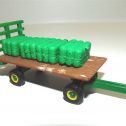 Vintage 12 John Deere 70's era Historical Tractors and trailers-Ertl Diecast Lot Alternate View 6