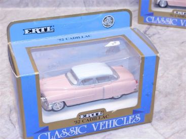 Ertl 1952 Pink Cadillac Classic Vehicles Series 1:43 Diecast Toy Car IN BOX 2 Main Image Ertl 1952 Pink Cadillac Classic Vehicles Series 1:43 Diecast Toy Car IN BOX 2 Main Image