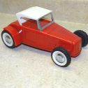 Vintage Nylint Jalopy Roadster Car, Pressed Steel, Red Hot Rod #2 Alternate View 6
