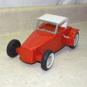 Vintage Nylint Jalopy Roadster Car, Pressed Steel, Red Hot Rod #2 Alternate View 7