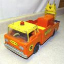 Vintage Nylint Power & Light Co. Post Hole Digger Truck + Trailer, Steel, #3300 Alternate View 11