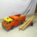 Vintage Nylint Power & Light CO. Lineman Truck, Trailer, Poles, Steel, #3200, Alternate View 10