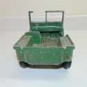Vintage 1940's AL-Toy Green Jeep Military with windshield/opening hood-Cast Al. Alternate View 6