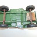 Vintage 1940's AL-Toy Green Jeep Military with windshield/opening hood-Cast Al. Alternate View 11