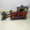 Vintage Steam Dozer Scoop Toy, Erector Set Style Hand Assembled Industrial Steel Main Image