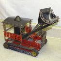 Vintage Steam Dozer Scoop Toy, Erector Set Style Hand Assembled Industrial Steel Alternate View 5