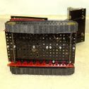 Vintage Steam Dozer Scoop Toy, Erector Set Style Hand Assembled Industrial Steel Alternate View 6