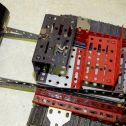 Vintage Steam Dozer Scoop Toy, Erector Set Style Hand Assembled Industrial Steel Alternate View 7
