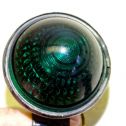 Vintage Auto Lamp Pair (2) Red + Green Glass Lamp Lens, Chicago Model 666 Lights Alternate View 8