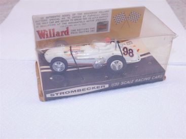 Vintage Strombecker 1960s Agajanian Willard Battery Special 1:32 Slot Car IN BOX Main Image Vintage Strombecker 1960s Agajanian Willard Battery Special 1:32 Slot Car IN BOX Main Image
