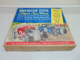 American Flyer Stock Car Race Set-In original Box-Complete-Tested & Working-good