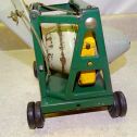 Vintage Buddy L Concrete Mixer, Pressed Steel Toy, Cement Barrel Trailer Alternate View 5