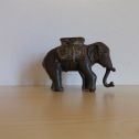 Antique 1900's Circus Elephant Cast Iron Bank AC Williams Main Image