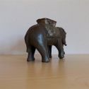 Antique 1900's Circus Elephant Cast Iron Bank AC Williams Alternate View 5