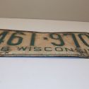 Vintage 1936 Wisconsin License Plate #461-970 Alternate View 1