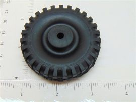 Single Rubber Tonka Script Tire Toy Part