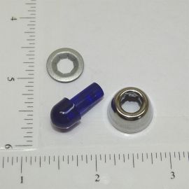 Tonka Replacement Blue Flasher w/Bezel Toy Part