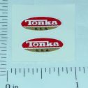 Pair Tiny Tonka 1970-73 Logo Stickers TK-039B Main Image