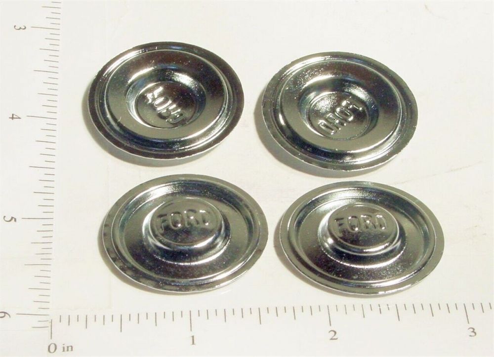 Nylint Ford Cabover & FSeries Replacement Set of 4 Hubcaps Toy Parts