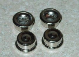 Set of Four 1/4" Nylint Construction Toy Axle Cap Nut