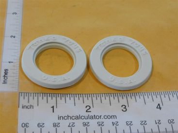 Set of 2 Tonka Whitewall Tire Insert Replacement Toy Part Main Image