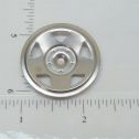 Single Plated Tonka Triangle Hole Hubcap Toy Part Alternate View 2