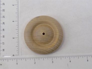 Marx 2.25" Wood Replacement Wheel/Tire Toy Part Main Image Marx 2.25" Wood Replacement Wheel/Tire Toy Part Main Image