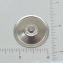 Single Zinc Plated Tonka Solid Hubcap Toy Parts Alternate View 1
