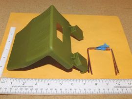 Tonka Plastic Jeep Top & Support Rods Replacement Toy Part