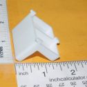 Tonka Injection Mold White Plastic Seat Replacement Toy Part Alternate View 1