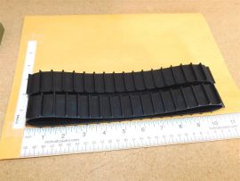 Pair Tonka Giant Dozer Rubber Tracks Replacement Toy Part