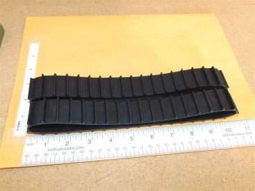Pair Tonka Giant Dozer Rubber Tracks Replacement Toy Part Main Image