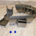 Tonka Straight Plow, V Plow, Bracket & Headlights Replacement Toy Parts Alternate View 1