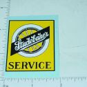 2" Wide Studebaker Service Sticker Main Image