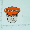 2" Wide Oilzum Motor Oil Head Sticker Main Image