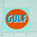 2" Round Gulf Oil Sticker Main Image