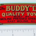 Buddy L Pre-War Floor Plate Replacement Sticker Main Image