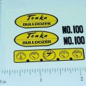 Tonka Bulldozer 1959-61 Replacement Stickers Set Main Image